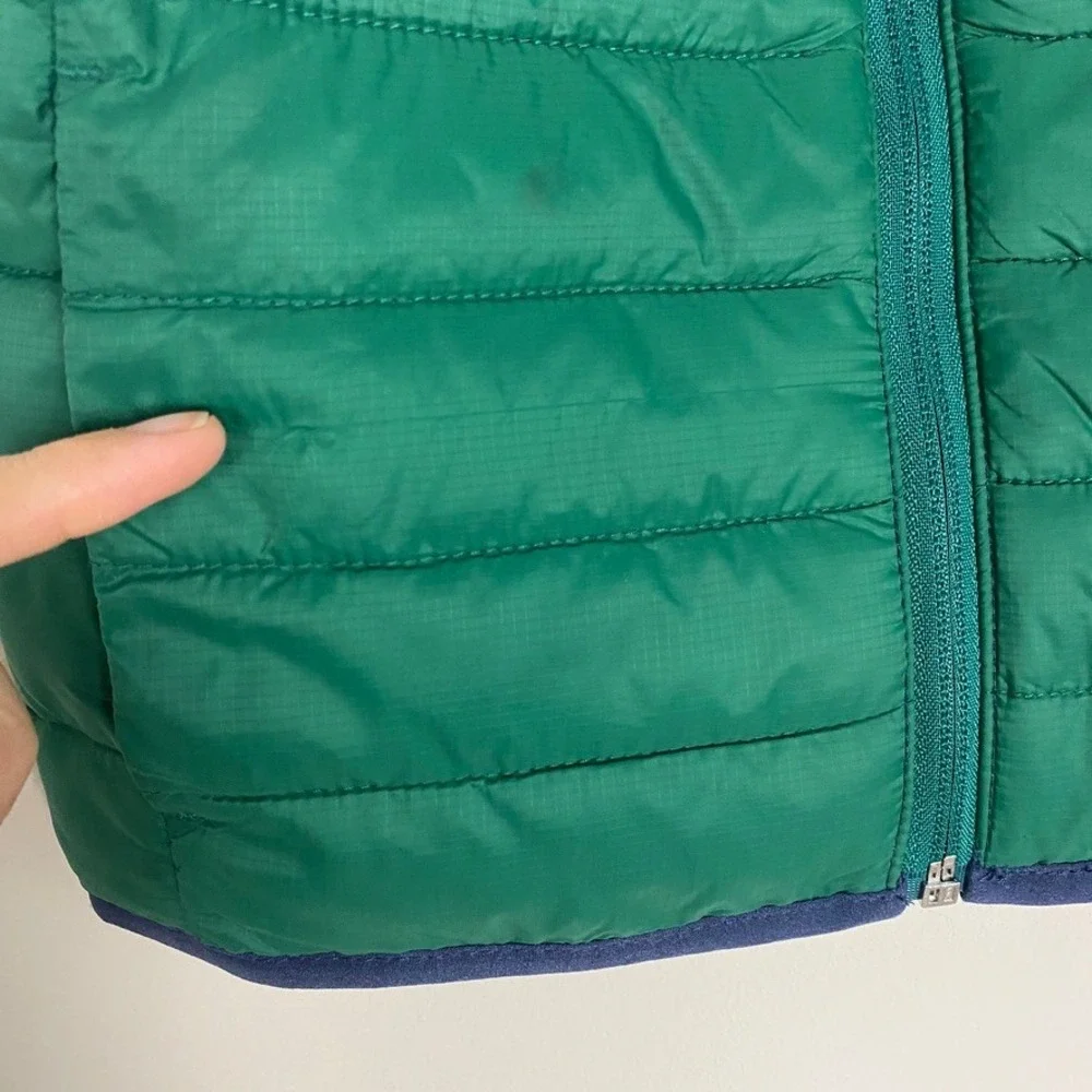 Vineyard Vines Colorblock Puffer Vest Unisex Kids 3T Lightweight Quilted Zip